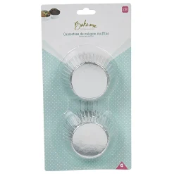 Gifi Cuisson^Caissette à muffin en aluminium gris x80