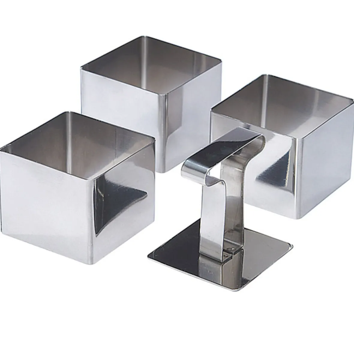 Gifi Cuisson^Carré de présentation X3 et poussoir