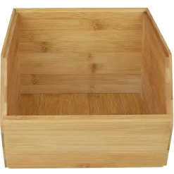 Gifi Rangement De Cuisine^Casier en bambou empilable