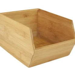 Gifi Rangement De Cuisine^Casier en bambou empilable