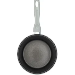 Gifi Cuisson^Casserole acier émaillé noir et blanc Ø 20 cm