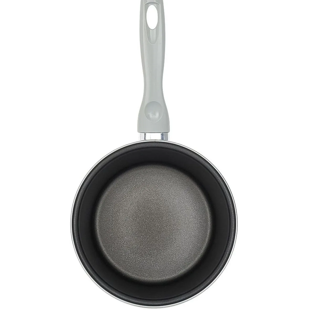 Gifi Cuisson^Casserole acier émaillé noir et blanc Ø 20 cm
