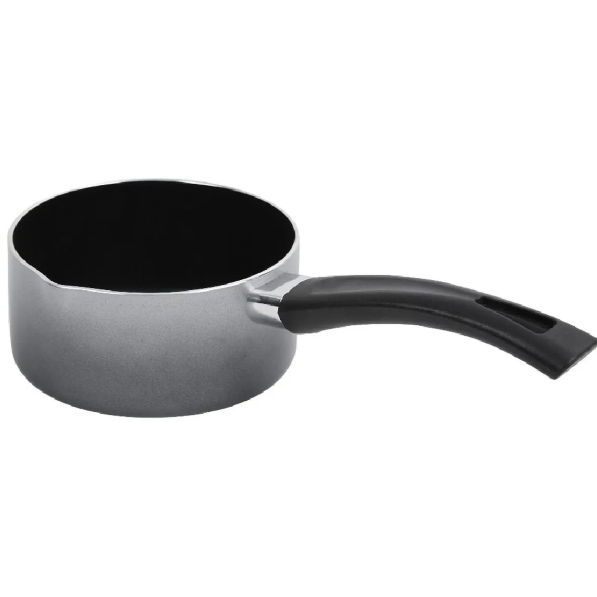 Gifi Cuisson^Casserole aluminium anti adhérente grise Ø 14