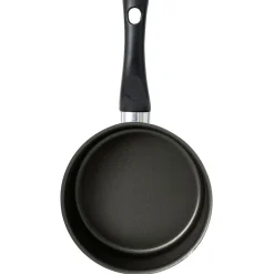 Gifi Cuisson^Casserole aluminium antiadhésive noir et rouge Ø 18 cm