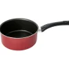 Gifi Cuisson^Casserole aluminium antiadhésive noir et rouge Ø 20 cm