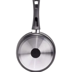Gifi Cuisson^Casserole effet pierre antiadhérente noir Ø18xH7,5cm