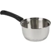 Gifi Cuisson^Casserole inox avec poignée bakélite noir ø 18 cm