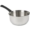 Gifi Cuisson^Casserole inox avec poignée bakélite noir ø 20 cm