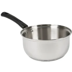 Gifi Cuisson^Casserole inox avec poignée bakélite noir ø 20 cm