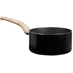 Gifi Cuisson^Casserole noire manche effet bois Ø 20