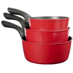 Gifi Cuisson^Casserole rouge et noire x3