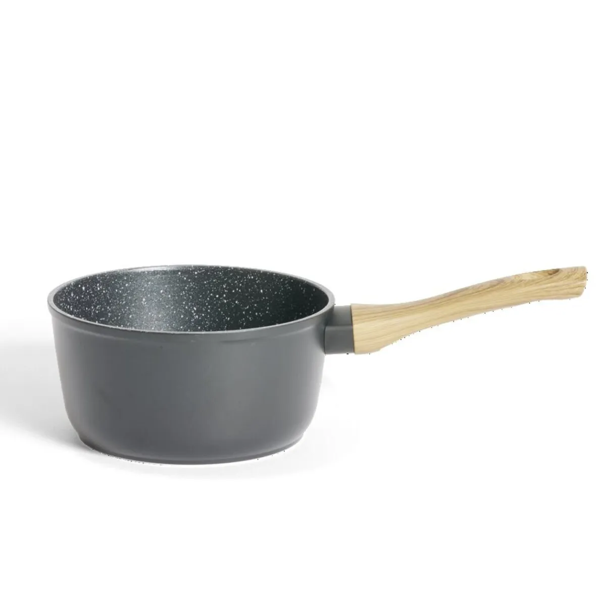 Gifi Cuisson^Casserole tous feux dont induction aluminium noir Ø18cm
