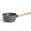 Gifi Cuisson^Casserole tous feux dont tous feux dont induction aluminium noir 33x16x8cm