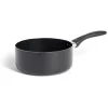 Gifi Cuisson^Casserole tous feux sauf induction aluminium noir Ø20cm