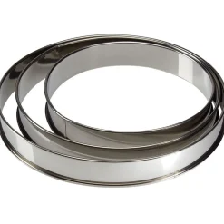 Gifi Cuisson^Cercle à pâtisserie en inox x3