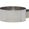 Gifi Cuisson^Cercle à pâtisserie extensible inox