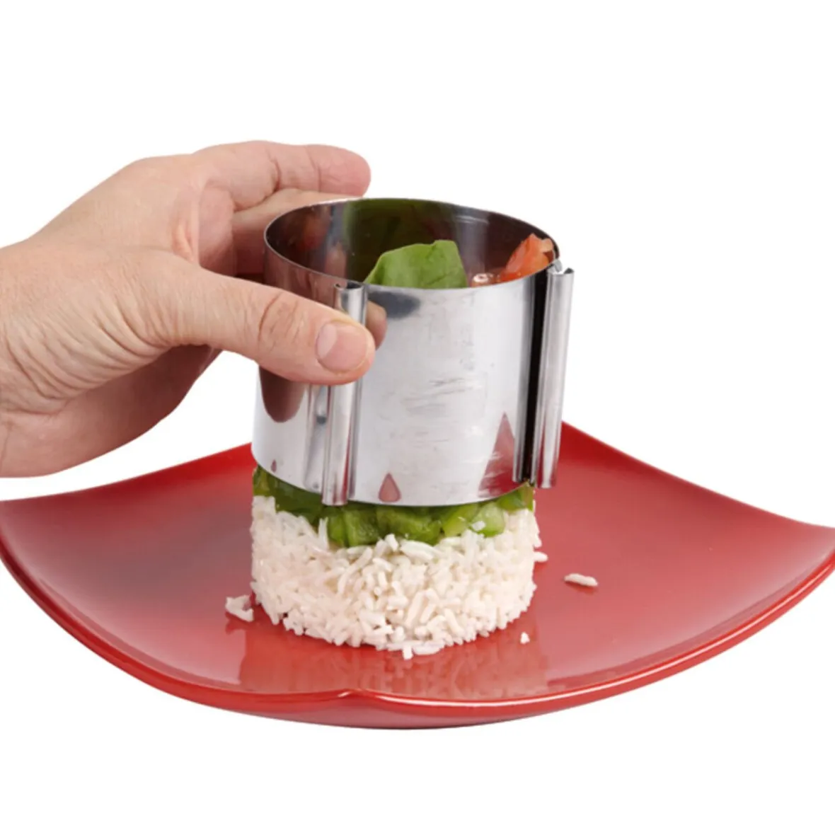Gifi Cuisson^Cercle de présentation ajustable x2