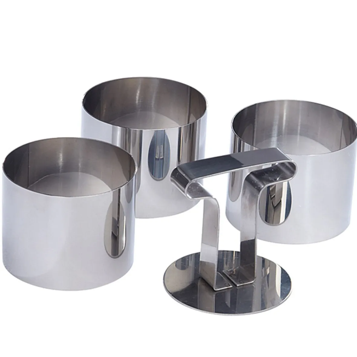 Gifi Cuisson^Cercle de présentation X3 et poussoir