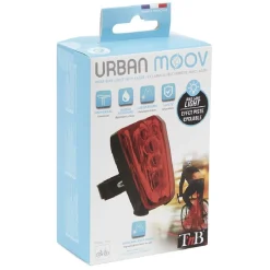 Éclairage vélo arrière rouge avec lazer URBAN MOOV^Gifi Online