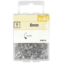 Clou tapissier 8mm acier nickelé x55^Gifi