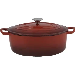 Gifi Cuisson^Cocotte en fonte rouge ø 28 cm