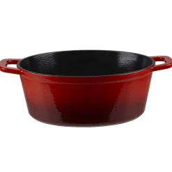 Gifi Cuisson^Cocotte fonte rouge et noir