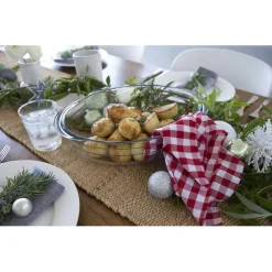 Gifi Cuisson^Cocotte ovale en verre transparent 4 L
