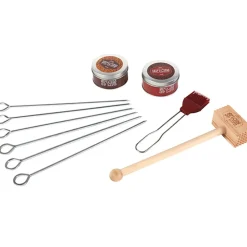 Gifi Cuisson^Coffret barbecue spécial brochettes