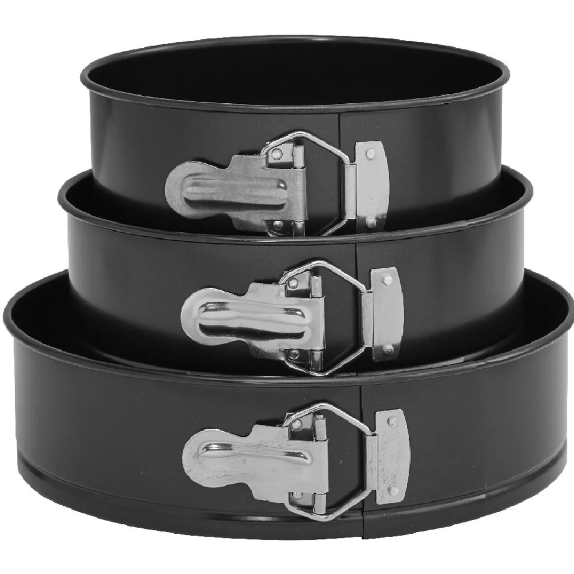 Gifi Cuisson^Coffret gâteau 3 étages avec moules à charnières