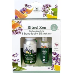 Coffret Mességué roll-on zénitude et brume d'oreiller Bio apaisante^Gifi Online