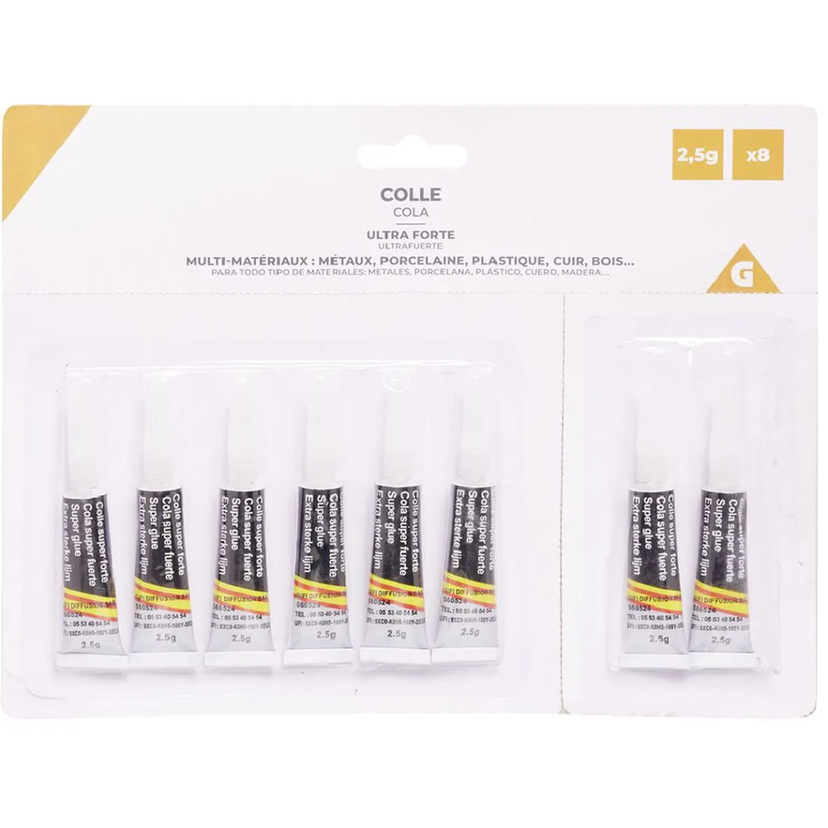 Colle liquide ultra forte x8^Gifi New