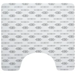 Contour WC PVC motif terrazzo noir et blanc 49,5x15cm^Gifi Best