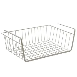 Gifi Rangement De Cuisine^Corbeille à suspendre blanche