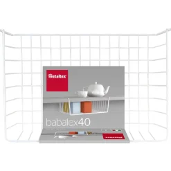 Gifi Rangement De Cuisine^Corbeille blanche à suspendre Metaltex