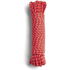 Corde Ø0,95xL.300cm plastique rouge^Gifi Online