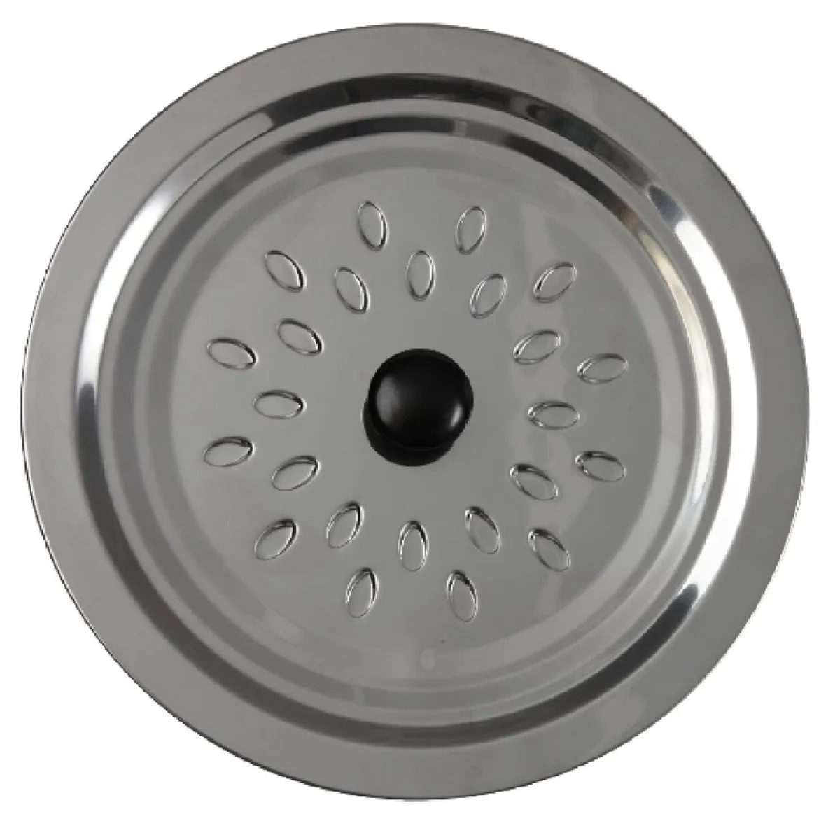 Gifi Cuisson^Couvercle anti éclaboussures en inox ø 23,5 cm