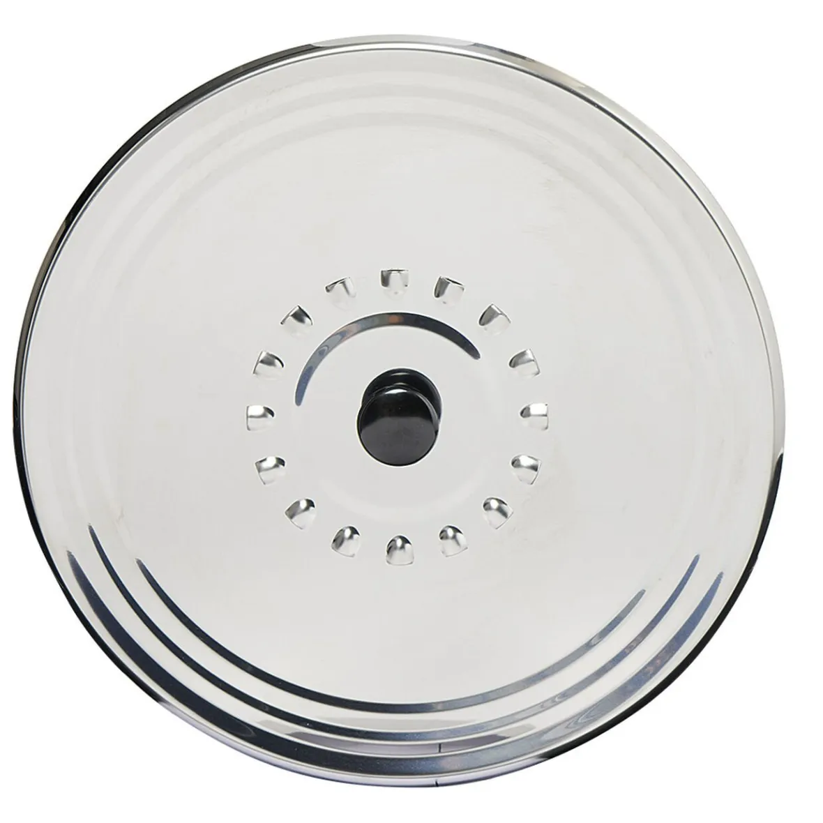 Gifi Cuisson^Couvercle anti éclaboussures en inox ø 28 cm