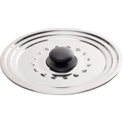 Gifi Cuisson^Couvercle anti éclaboussures en inox Ø21 cm