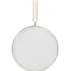 Gifi Cuisson^Couvercle anti éclaboussures écran inox et bambou Ø25cm