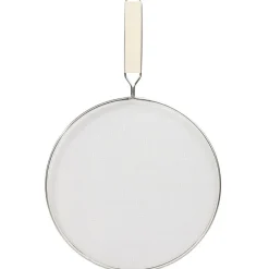 Gifi Cuisson^Couvercle anti éclaboussures écran inox et bambou Ø25cm