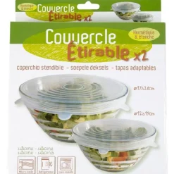 Gifi Cuisson^Couvercle silicone étirable x2
