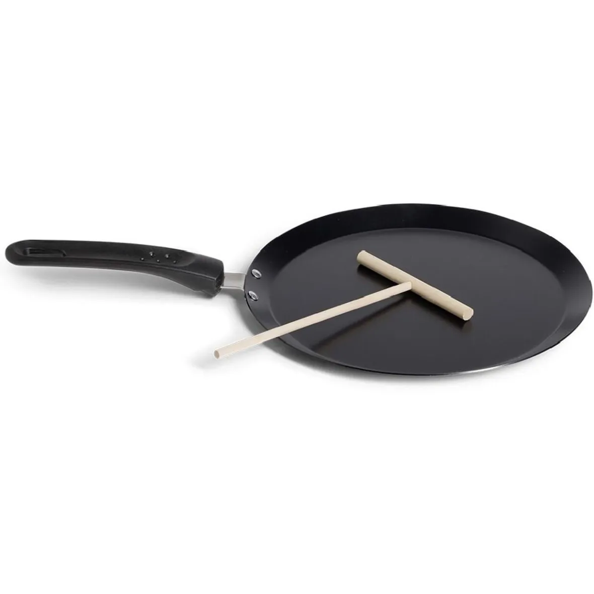 Gifi Cuisson^Crêpière Ø24cm avec spatule en bois