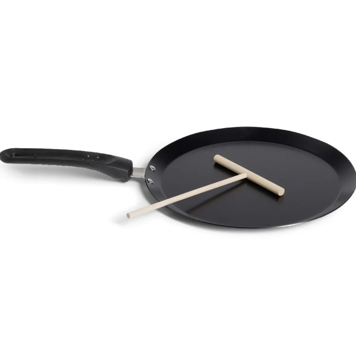 Gifi Cuisson^Crêpière Ø24cm avec spatule en bois