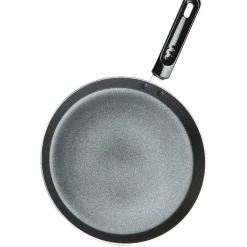 Gifi Cuisson^Crêpière grise et noire avec ustensiles