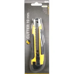 Cutter noir et jaune^Gifi Best