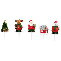 Gifi Cuisson^Décoration bûche de Noël x 5