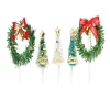 Gifi Cuisson^Décoration pour bûche de Noël x5