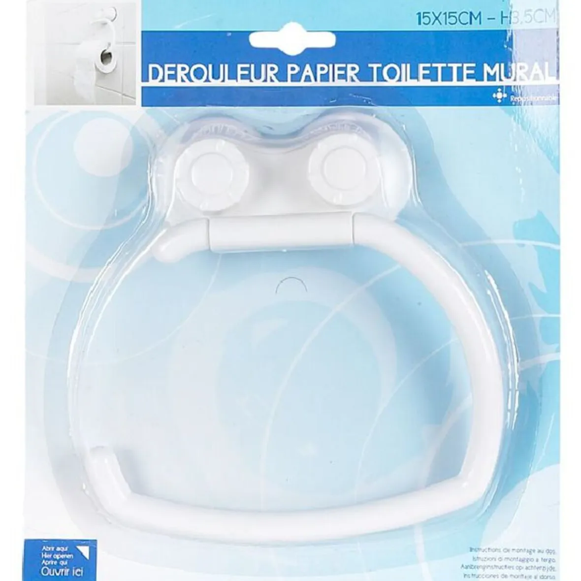 DEROULEUR PAPIER TOILETTE^Gifi New