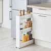 Gifi Rangement De Cuisine^Desserte de cuisine étroite à 3 niveaux