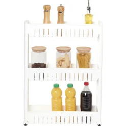 Gifi Rangement De Cuisine^Desserte de cuisine étroite à 3 niveaux